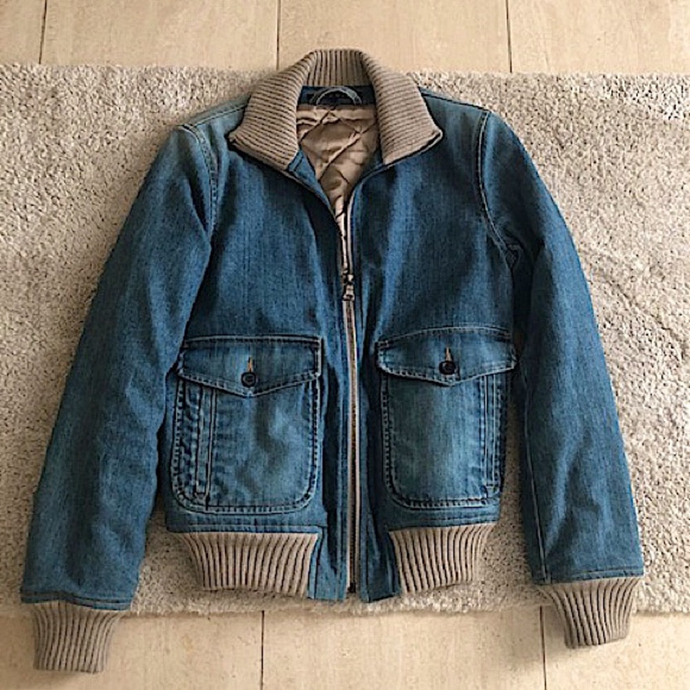Theory Denim Jeans Jacket Vintage